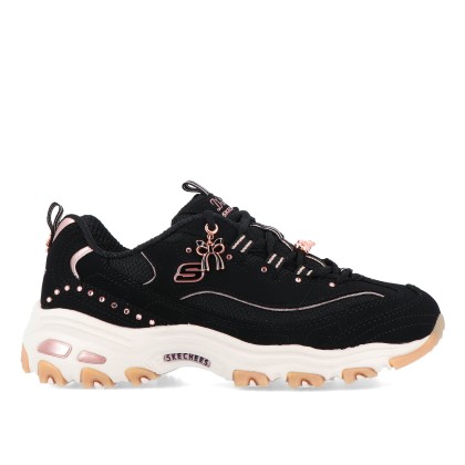 Skechers D lites 20th Anniversary Black/rose Gold Skechers D lites 20th Anniversary Black/rose Gold