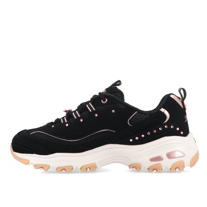 Skechers D lites 20th Anniversary Black/rose Gold Skechers D lites 20th Anniversary Black/rose Gold
