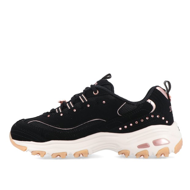 Skechers D lites 20th Anniversary Black/rose Gold