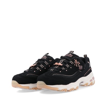 Skechers D lites 20th Anniversary Black/rose Gold Skechers D lites 20th Anniversary Black/rose Gold