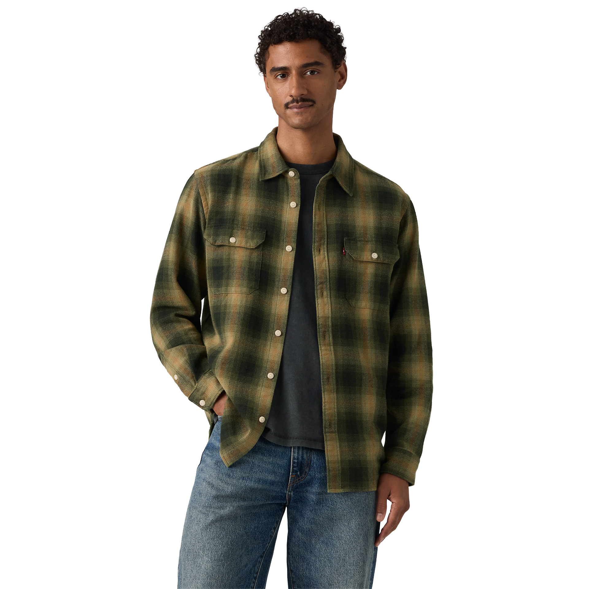 Levis Camisa Jackson Worker Jericho Plaid V5
