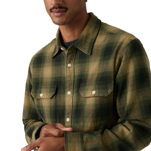 Levis Camisa Jackson Worker Jericho Plaid V5