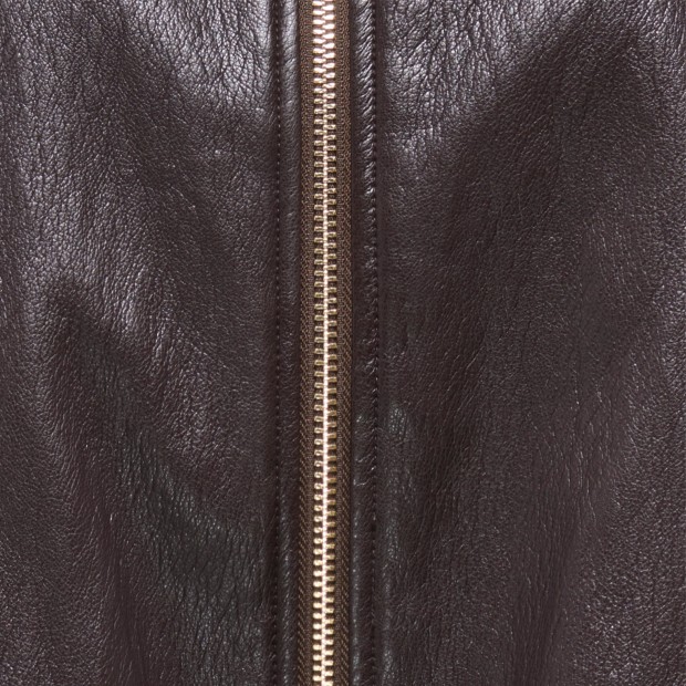 Only Casaco Masja Faux Leather Chocolate Torte