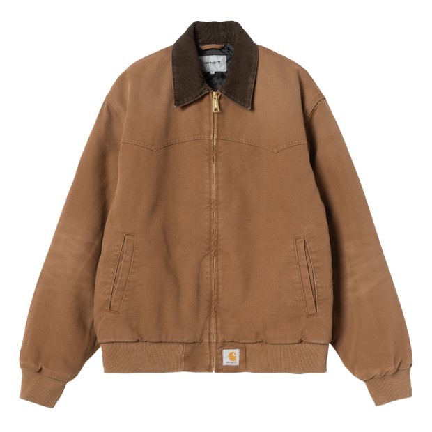 Carhartt Wip Casaco Og Santa Fe Wip H Brown / Tobacco
