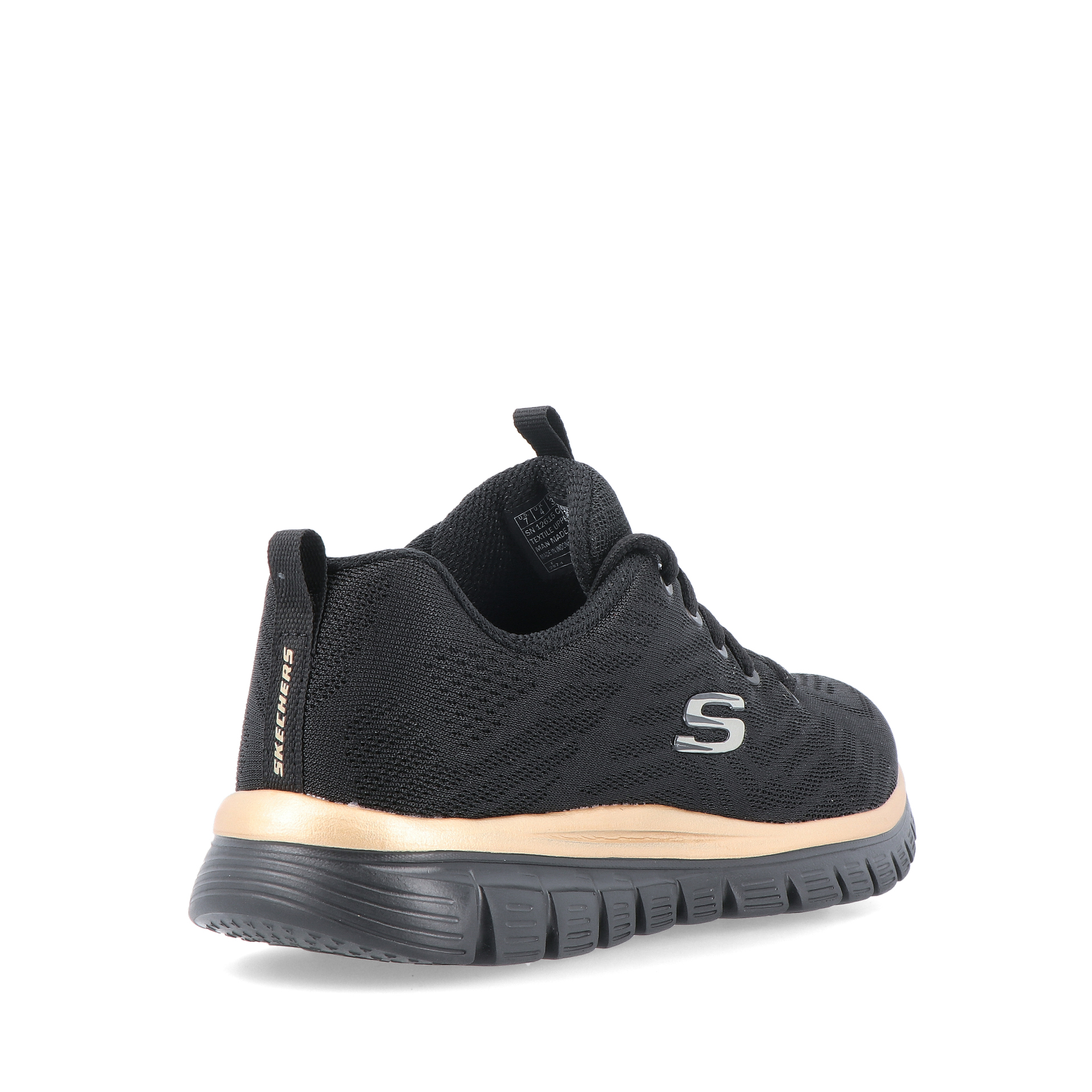 Skechers Graceful Get Connected Black/rose Gold