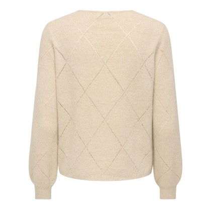 JDY Camisola Aspen Struc Glitter Knt Silver Lining Gold Lurex JDY Camisola Aspen Struc Glitter Knt Silver Lining Gold Lurex