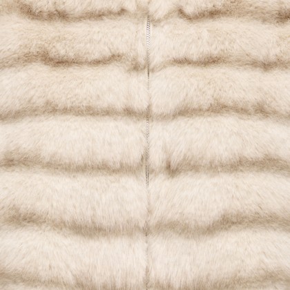 JDY Casaco Allie Faux Fur Silver Lining JDY Casaco Allie Faux Fur Silver Lining