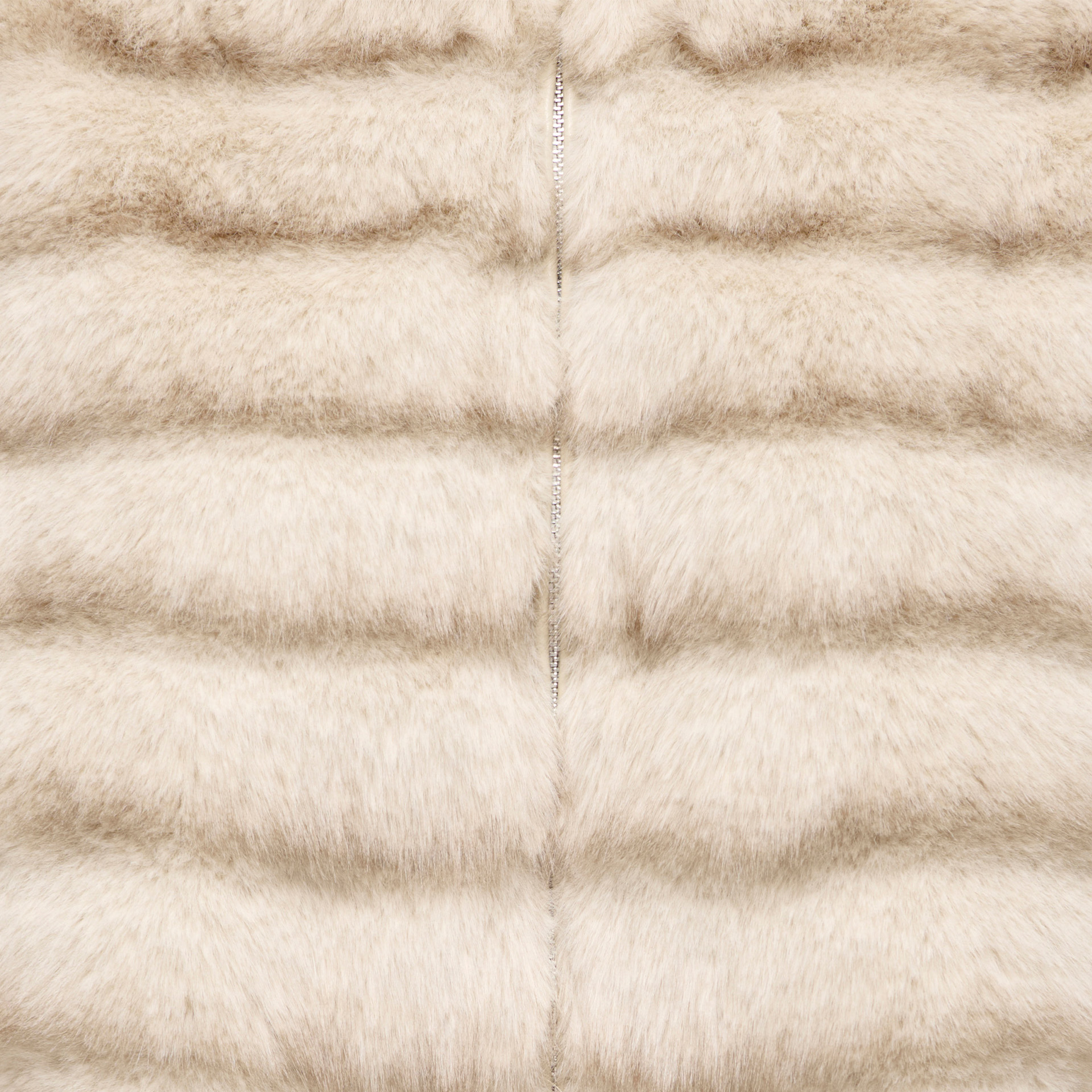 JDY Casaco Allie Faux Fur Silver Lining