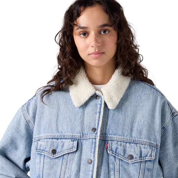 Levis Casaco 90s Sherpa Morning Sunlight