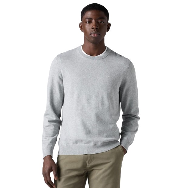 Levis Camisola Lightweight Hm Mid Tone Grey Hea