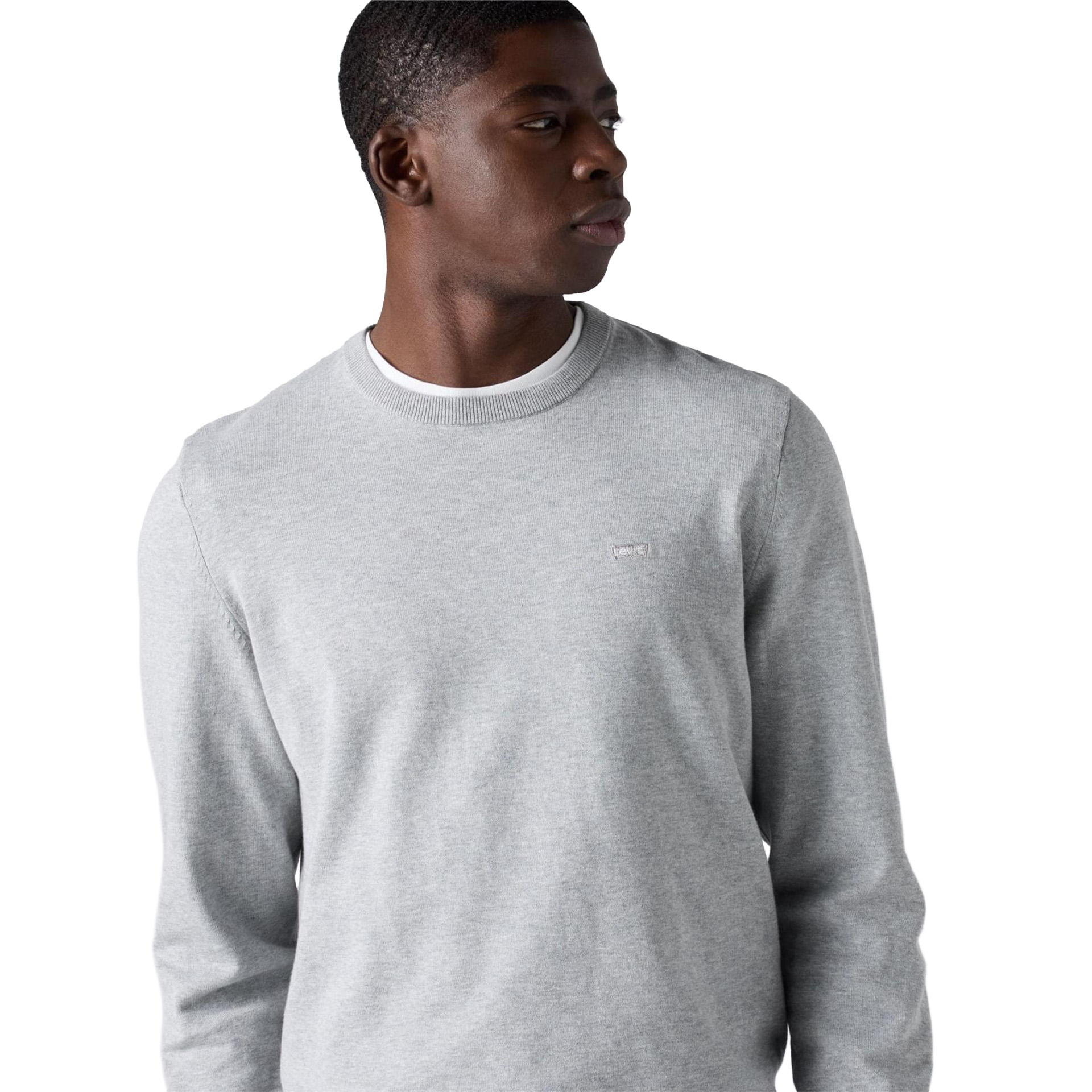 Levis Camisola Lightweight Hm Mid Tone Grey Hea