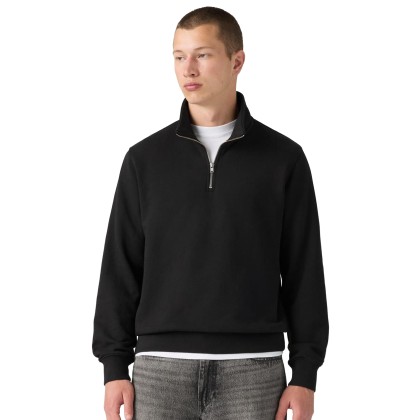 Levis Camisola Original Hm Quarter Zip Mineral Black