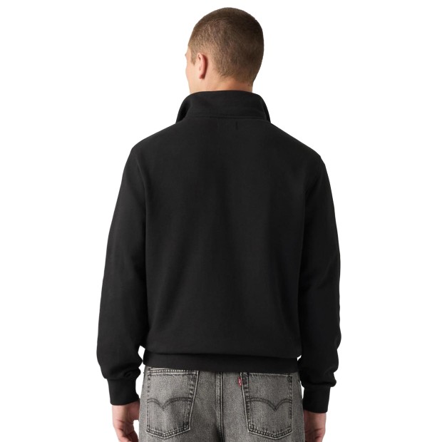 Levis Camisola Original Hm Quarter Zip Mineral Black