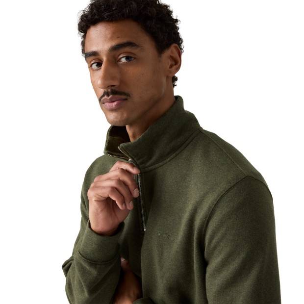 Levis Camisola Original Hm Quarter Zip Autumn Leaves Hea