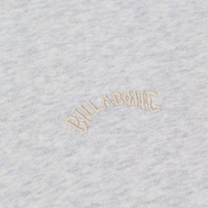 Billabong Sweat Basica Arch Light Grey Heather Billabong Sweat Basica Arch Light Grey Heather