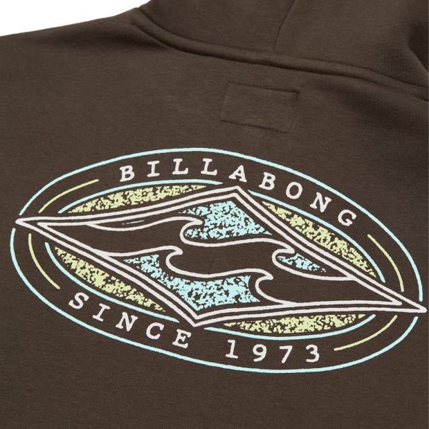 Billabong Sweat Capuz Foundation Dark Cedar