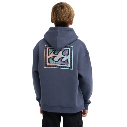 Billabong Sweat Capuz Foundation Ombre Blue Billabong Sweat Capuz Foundation Ombre Blue