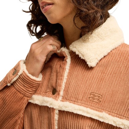 Billabong Casaco Cord In Love Sugar Almond Billabong Casaco Cord In Love Sugar Almond