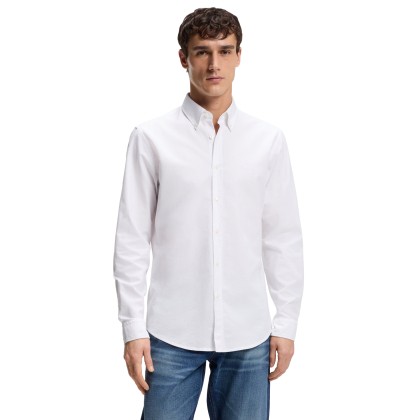 BOSS Camisa Rickert White
