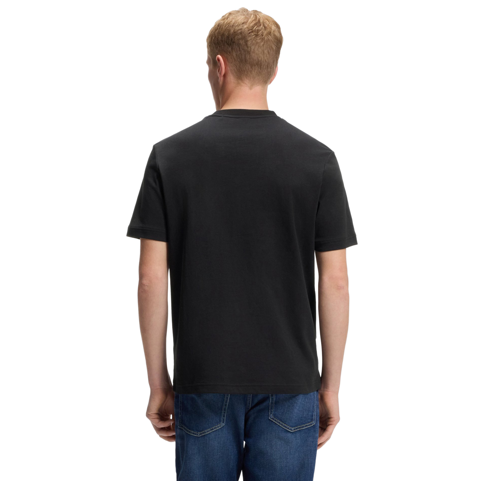 BOSS T-shirt Interlock Black