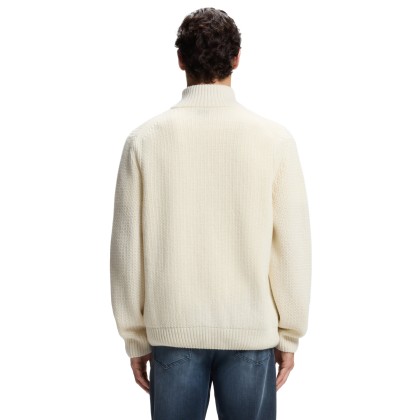 BOSS Camisola Kenter Open White