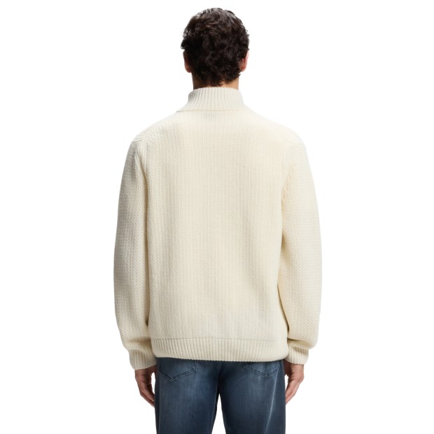 BOSS Camisola Kenter Open White