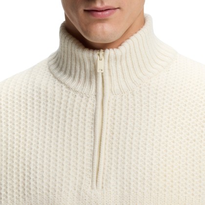 BOSS Camisola Kenter Open White