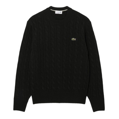 Lacoste Camisola Crewnecks Carded Wool Dark Varech Lacoste Camisola Crewnecks Carded Wool Dark Varech