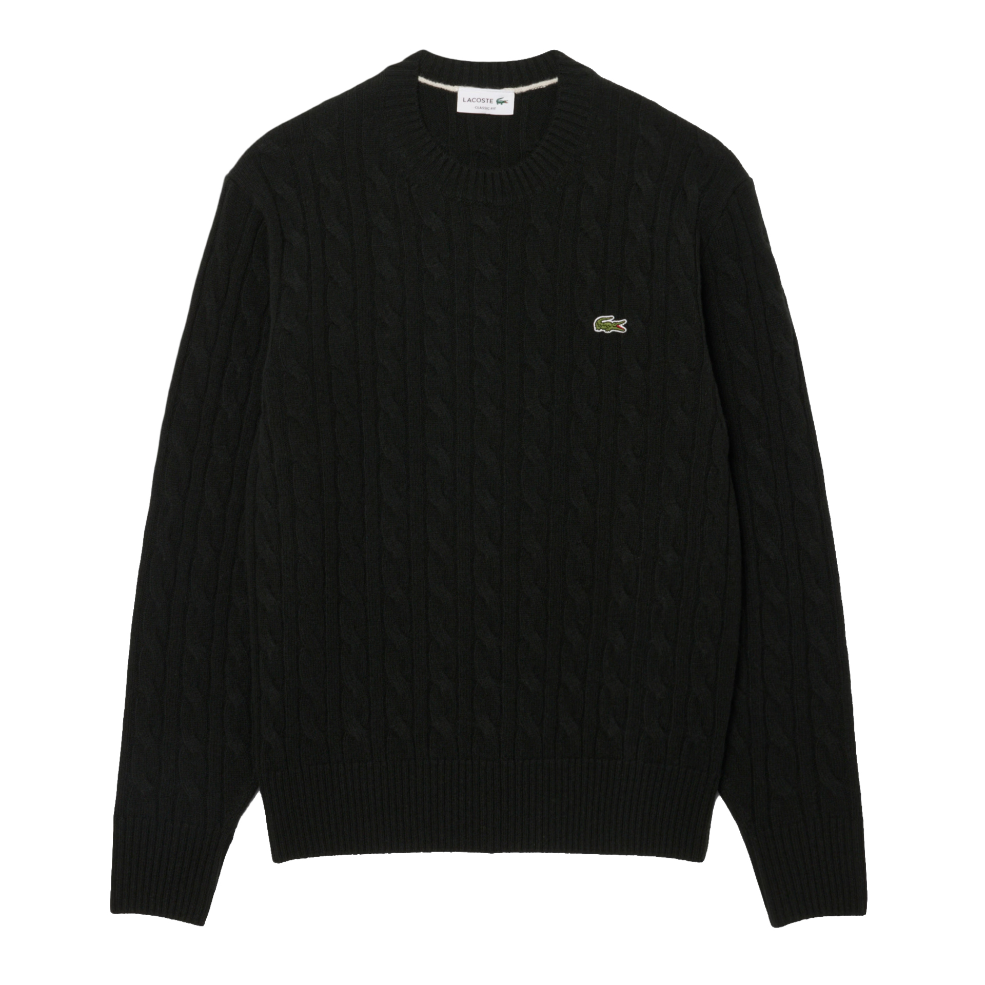 Lacoste Camisola Crewnecks Carded Wool Dark Varech