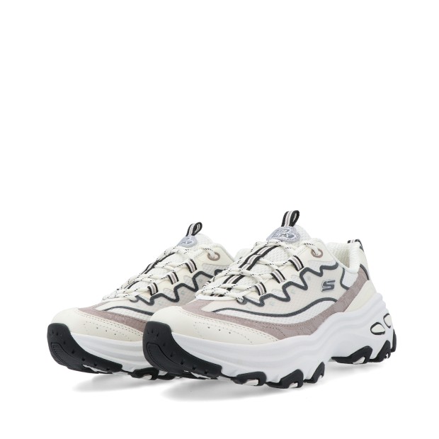 Skechers D lite Max White/black
