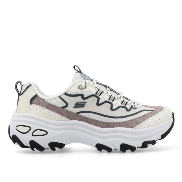 Skechers D lite Max White/black