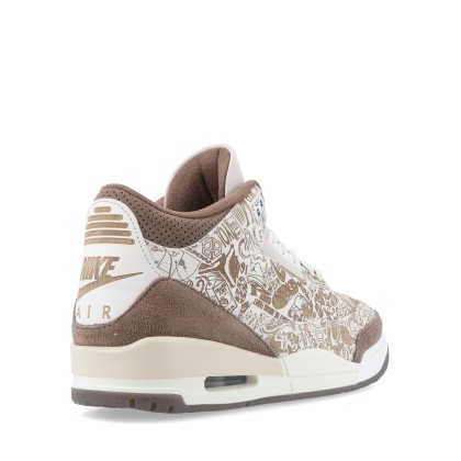 Jordan Air 3 Retro Laser Phantom/university Red-palomino-sail