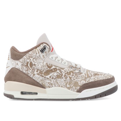 Jordan Air 3 Retro Laser Phantom/university Red-palomino-sail