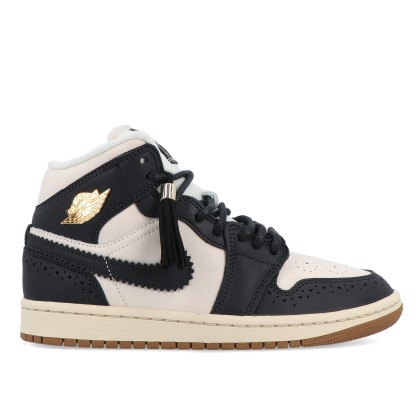 Jordan Air 1 Mid Se Off Noir/chalk-chalk-pearl White