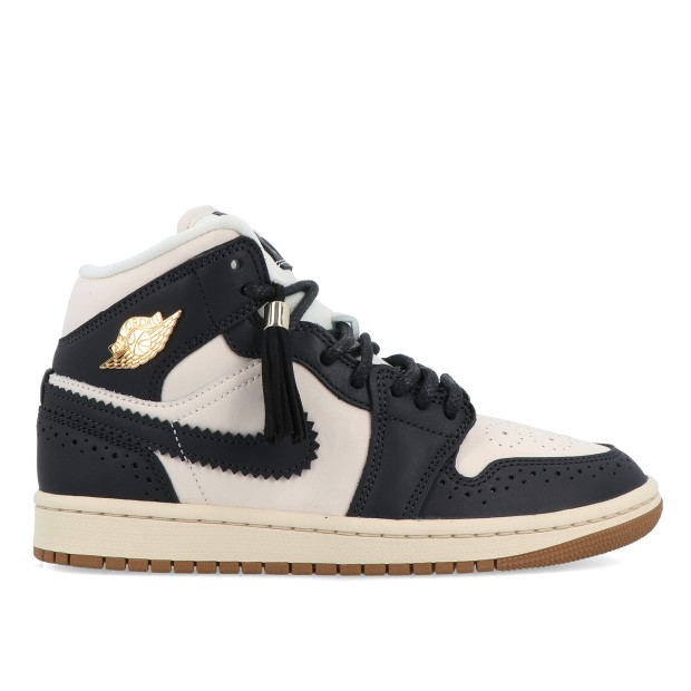 Jordan Air 1 Mid Se Off Noir/chalk-chalk-pearl White