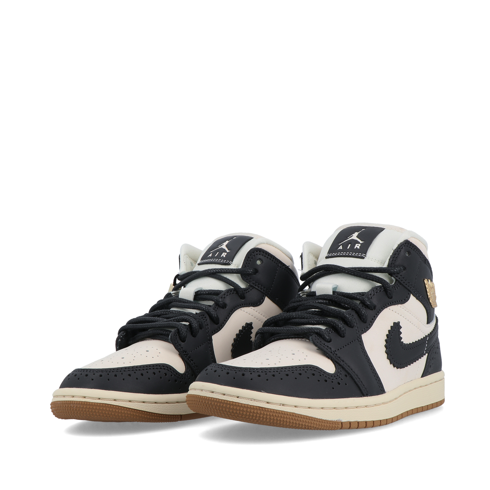 Jordan Air 1 Mid Se Off Noir/chalk-chalk-pearl White