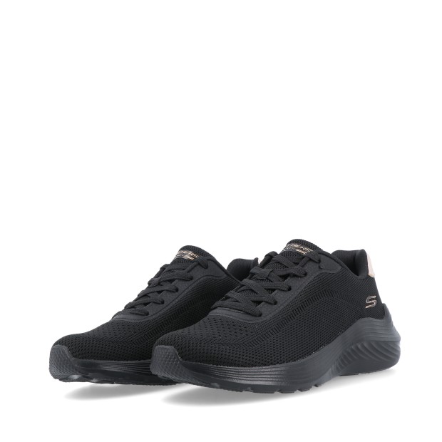 Skechers Bobs Squad Waves Current Look Black