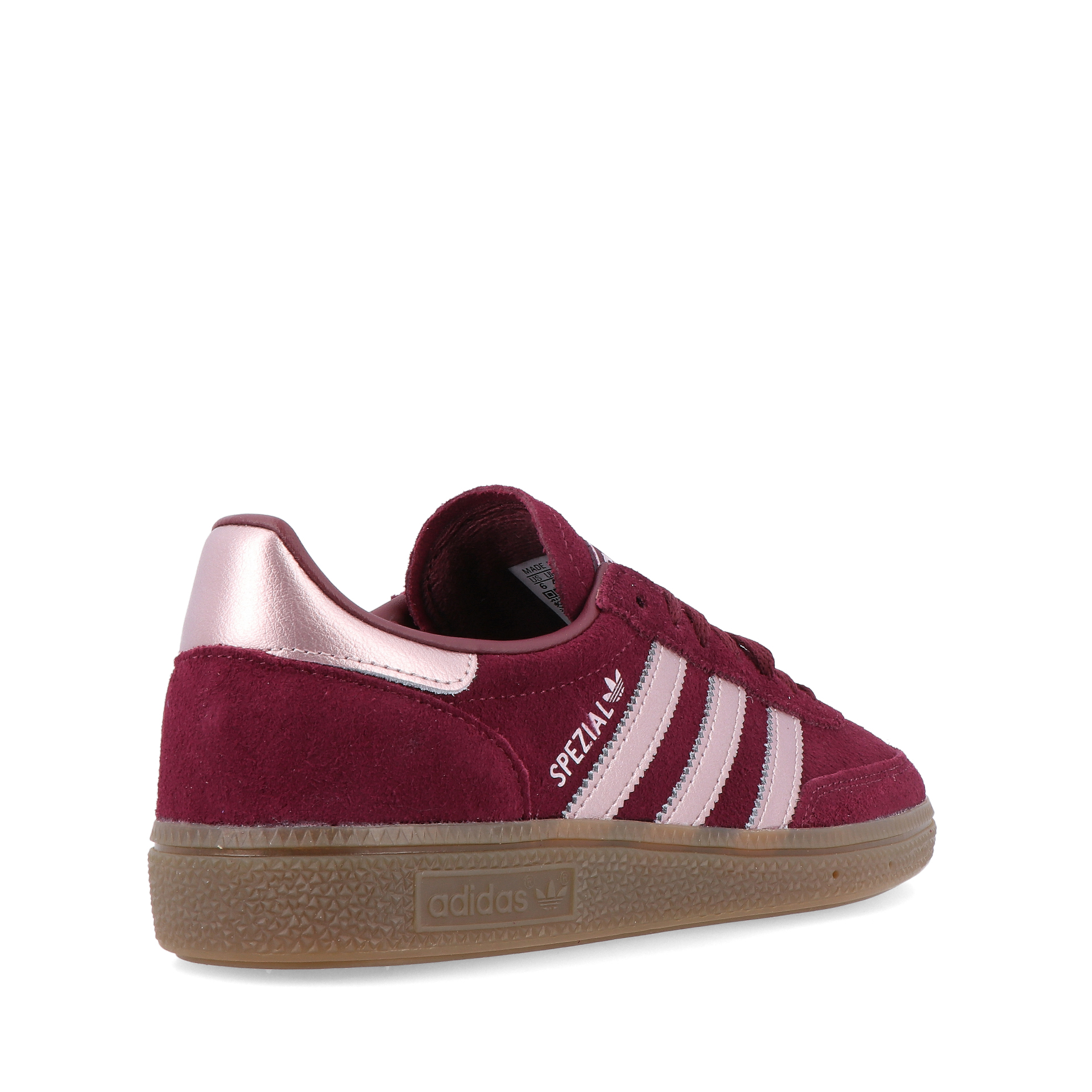 adidas Originals Handball Spezial W Maroon / Vapour Grey Met.