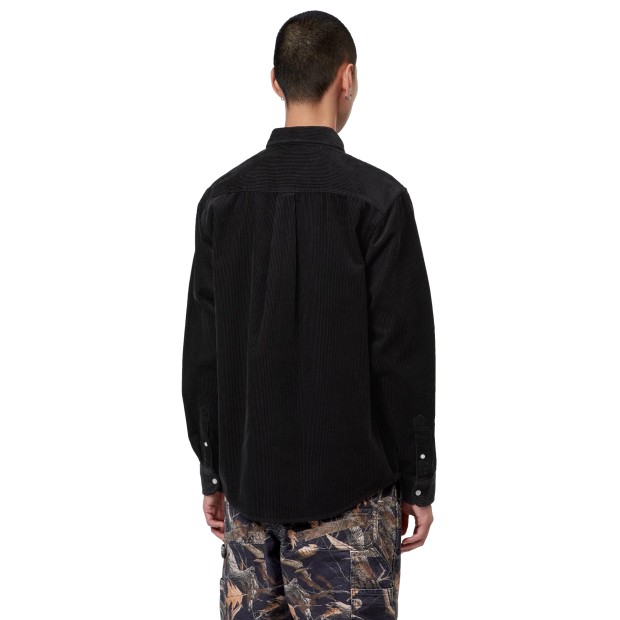 Carhartt Wip Camisa Madison Cord Soot