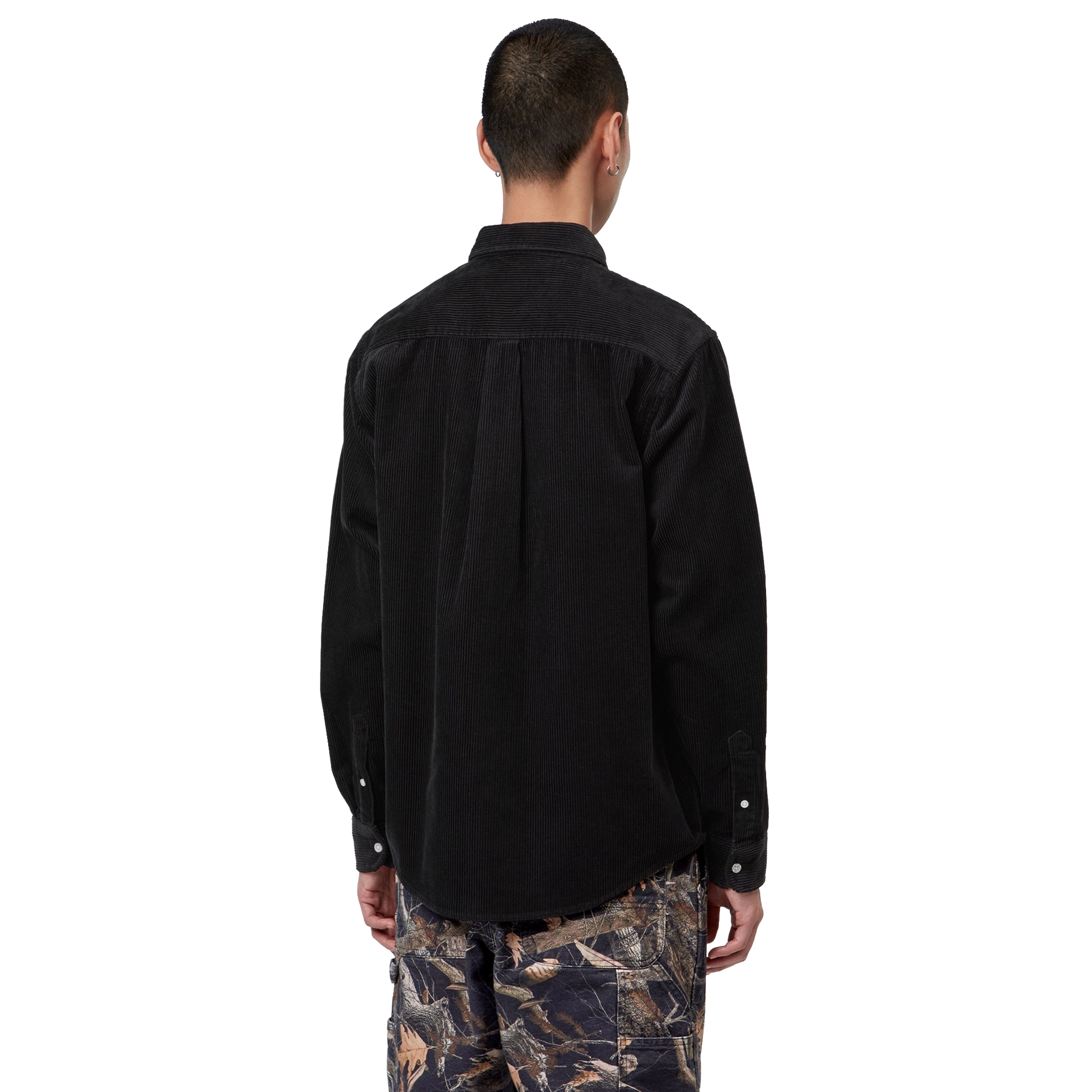 Carhartt Wip Camisa Madison Cord Soot