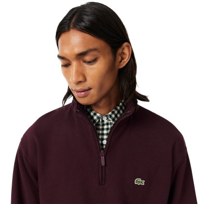 Lacoste Sweat Half-zip Fleece Oxalis