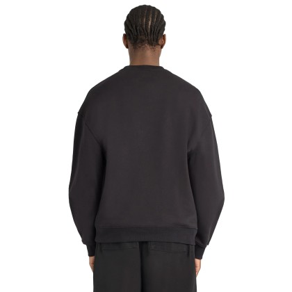 Lyle&Scott Sweat Heavyweight Loopback Crewneck Jet Black