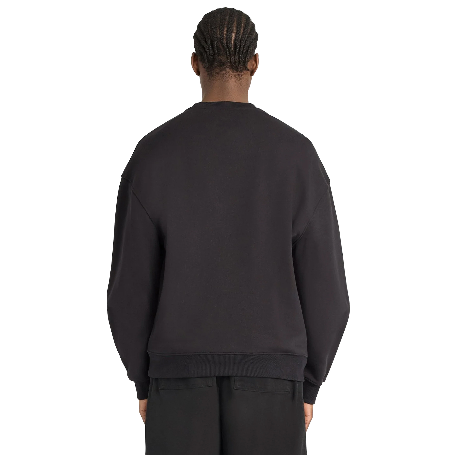 Lyle&Scott Sweat Heavyweight Loopback Crewneck Jet Black