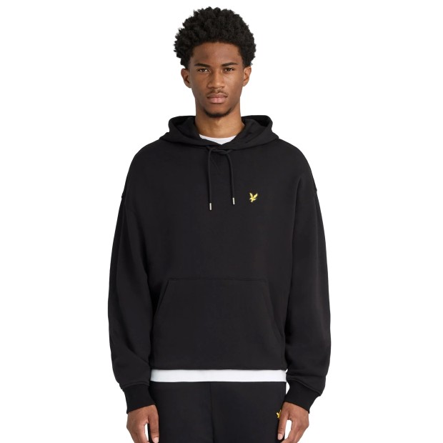 Lyle&Scott Sweat Heavyweight Loopback Jet Black