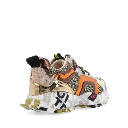 Ex� 134-29ps Leather Blk/orange