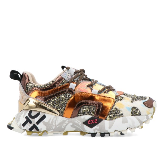 Exé 134-29ps Leather Blk/orange