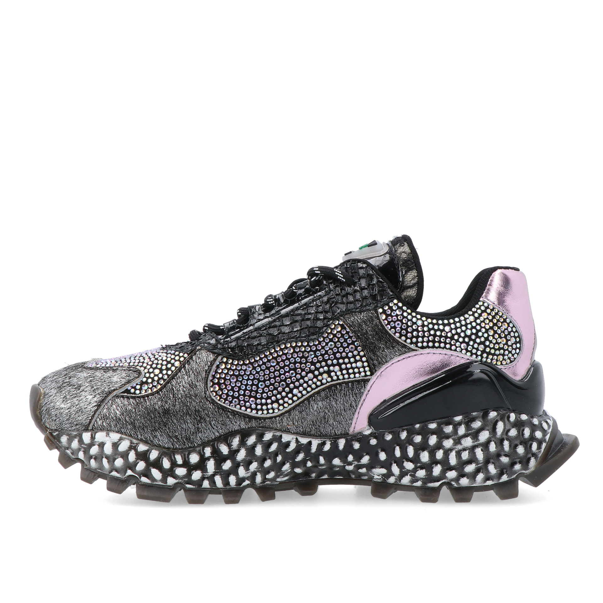 Exé 928-12 Leather Blk/purple