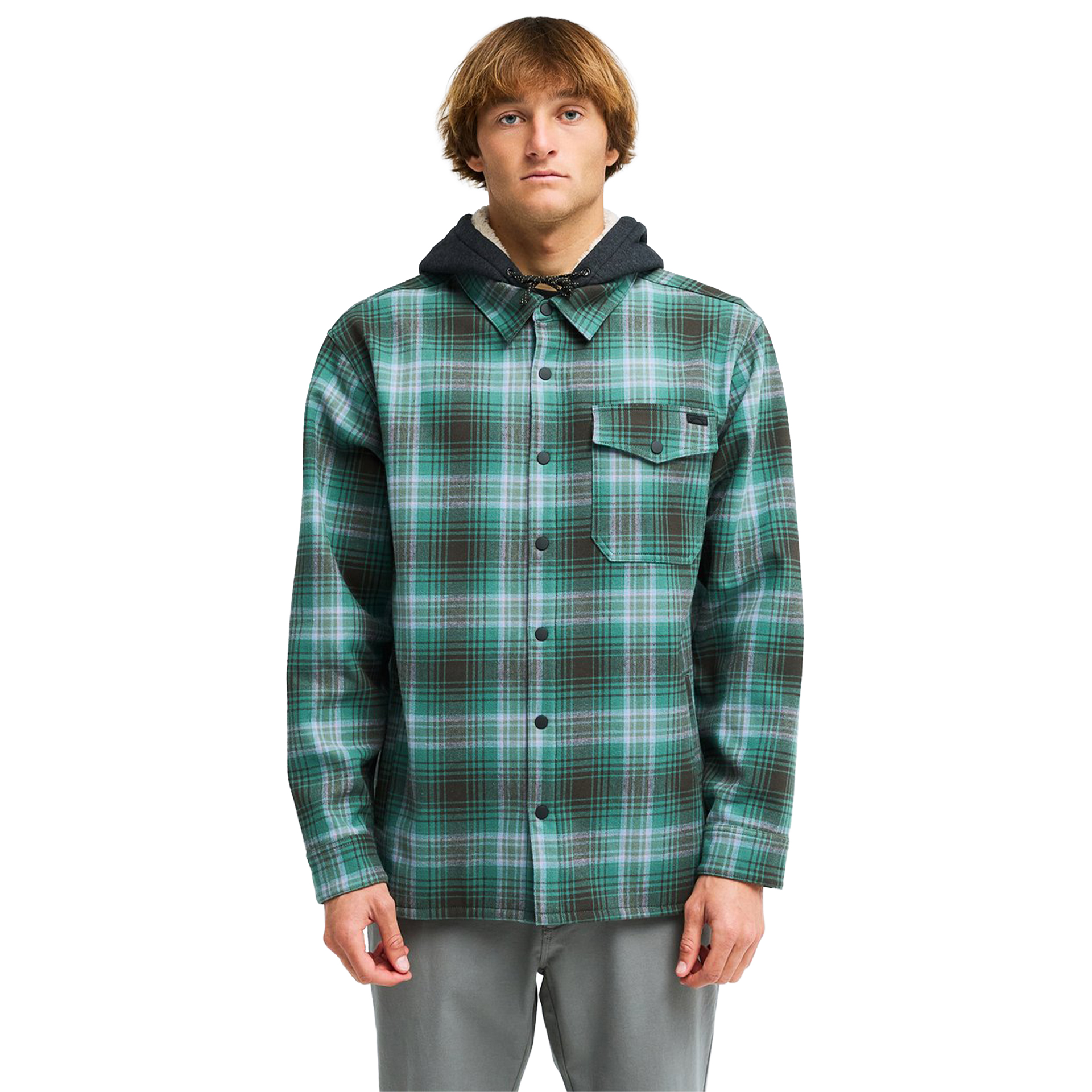 Billabong Camisa Polar Furnace Bonded Flannel Raven