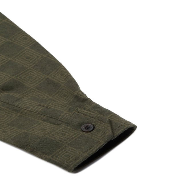 Billabong Camisa Ls Offshore Jacquard Flannel Winter Moss