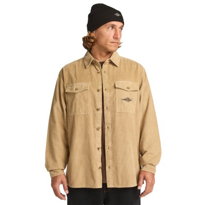 Billabong Camisa Ls Bong Days Khaki Billabong Camisa Ls Bong Days Khaki